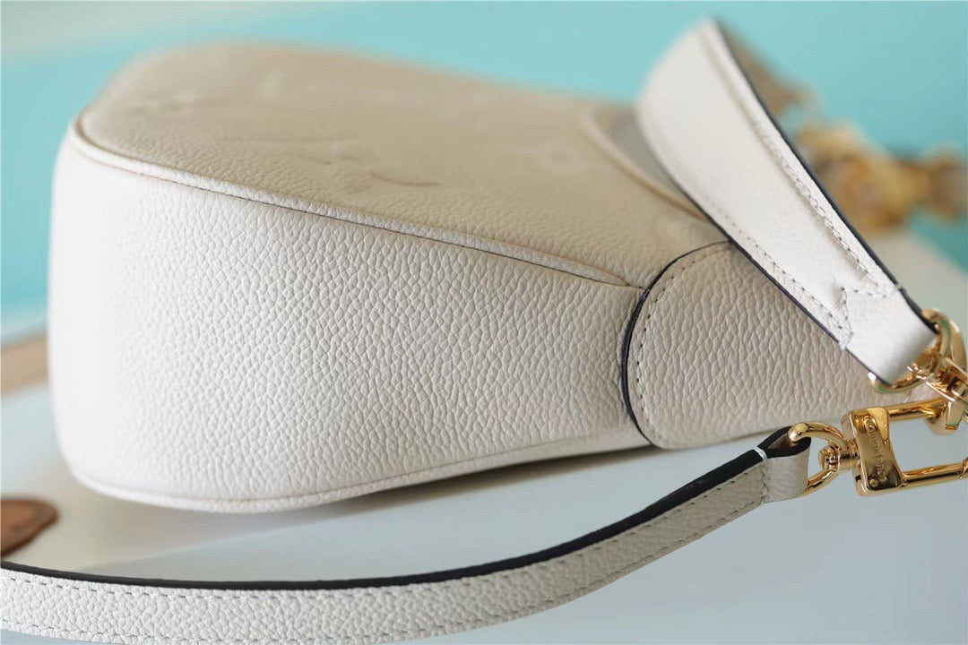 Top Quality Bagatelle Monogram Empreinte Creme Beige For Women,  Shoulder And Crossbody Bags 22cm/8.7in Top Quality M46099