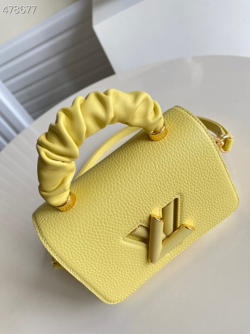 Top Quality Twist PM Ginger Yellow For Women, Womens Handbags, Shoulder And Crossbody Bags 7.1in/18cm Top Quality M58571
