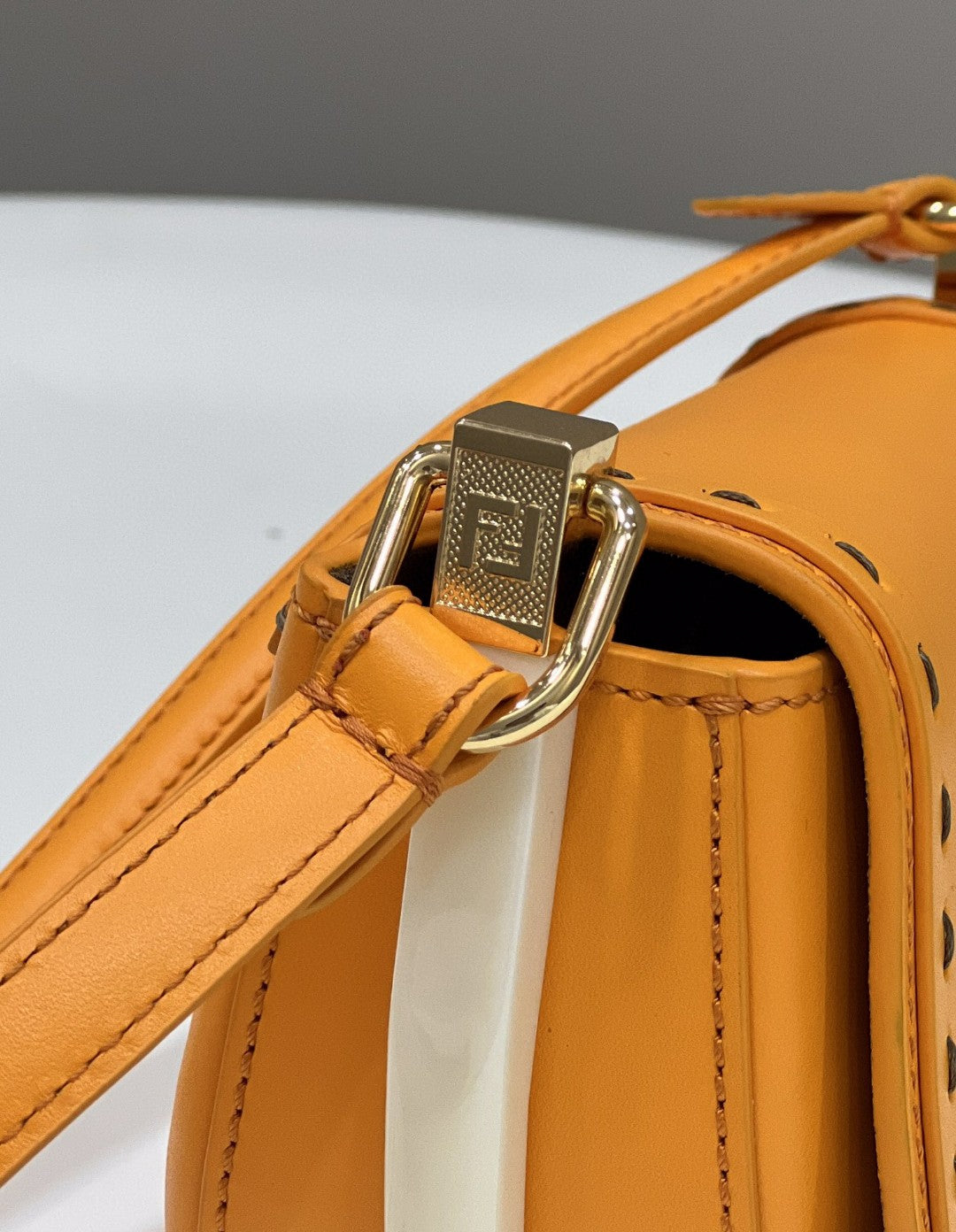Top QualityTop Quality Moonlight Saddle Orange Bag For Woman 19cm/7.5in