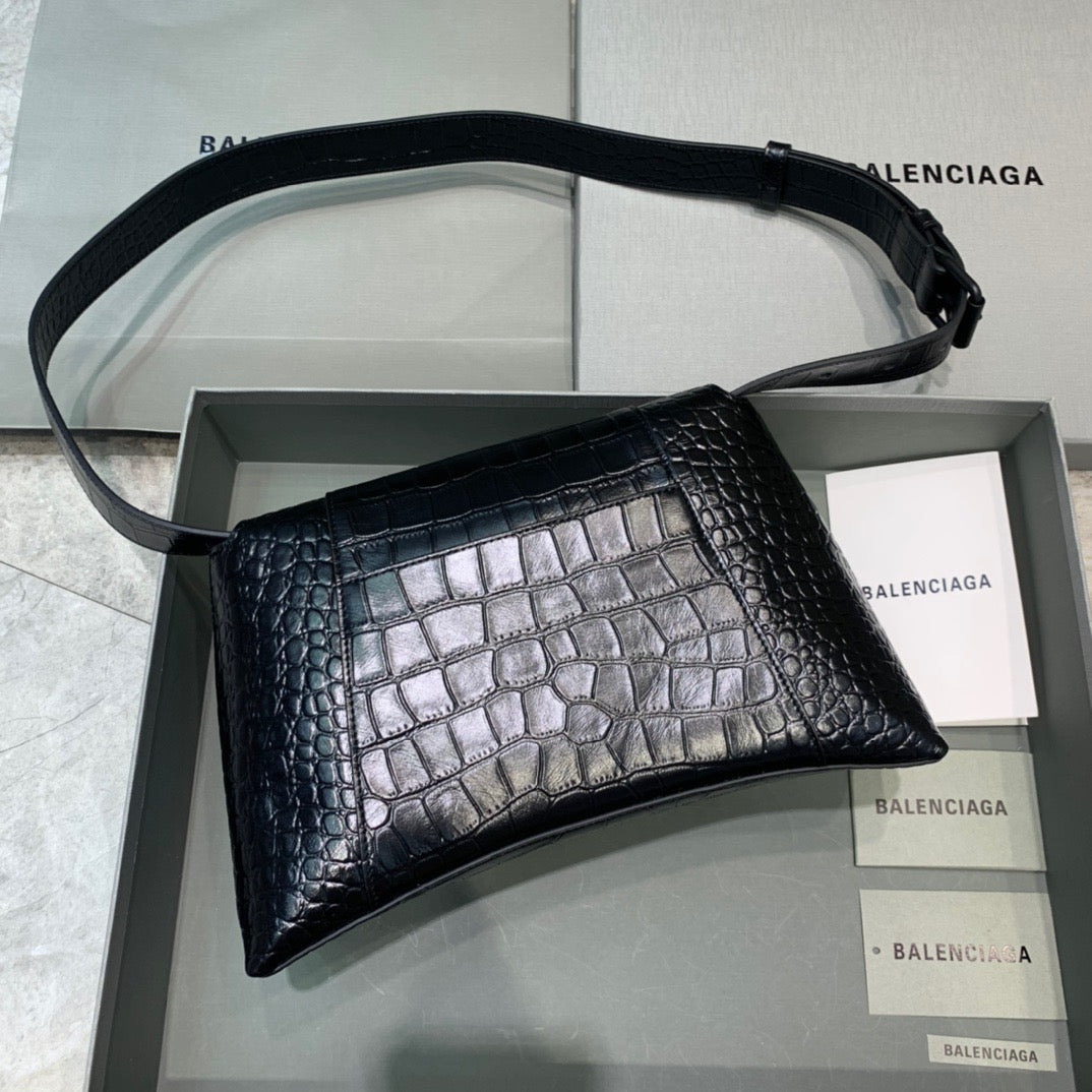 Top Quality Downtown Small Shoulder Bag In Black, For Women,  Bags 11.8in/30cm