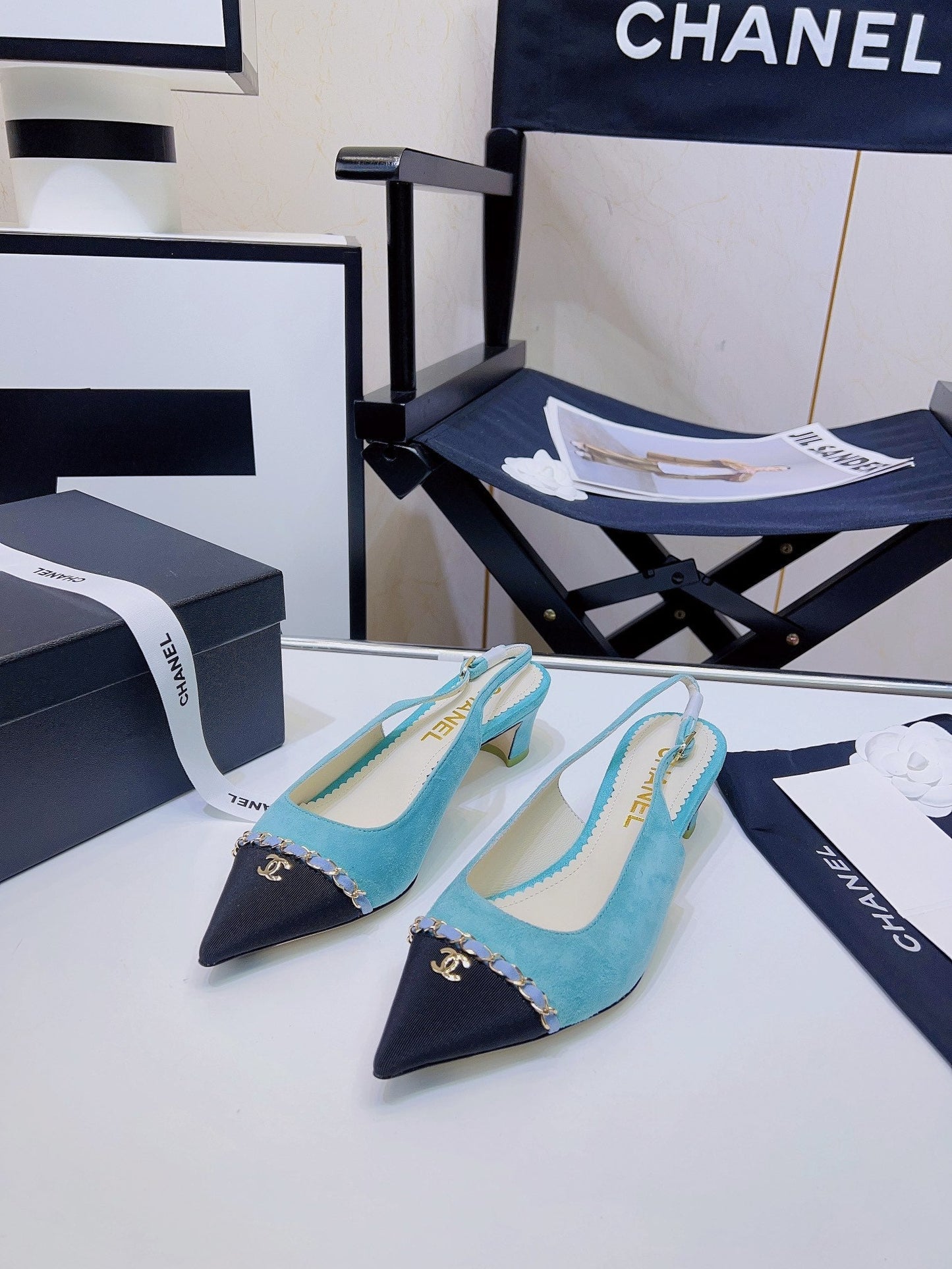 New 1:1 rep CHL High Heel Shoes 020