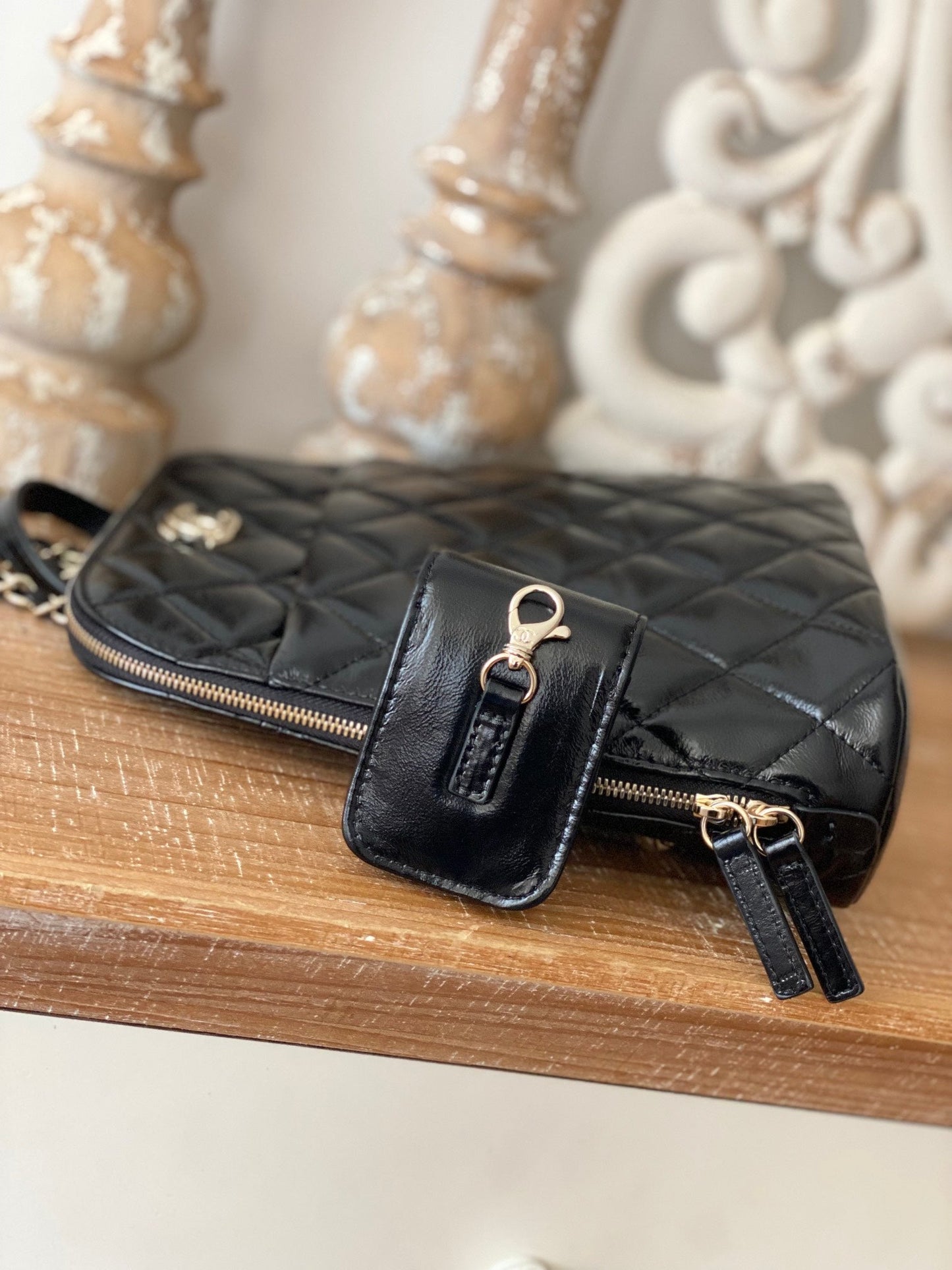 CHLRucksack Backpack Black Bag For Women 21cm/8in