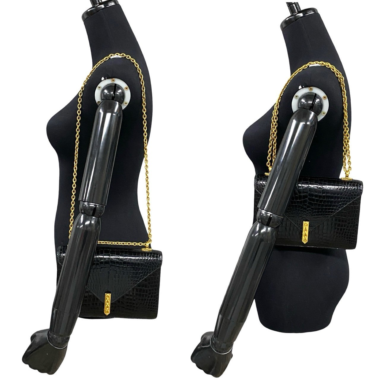 HERMES Shoulder Bag Polosus black Alcazar Women  d