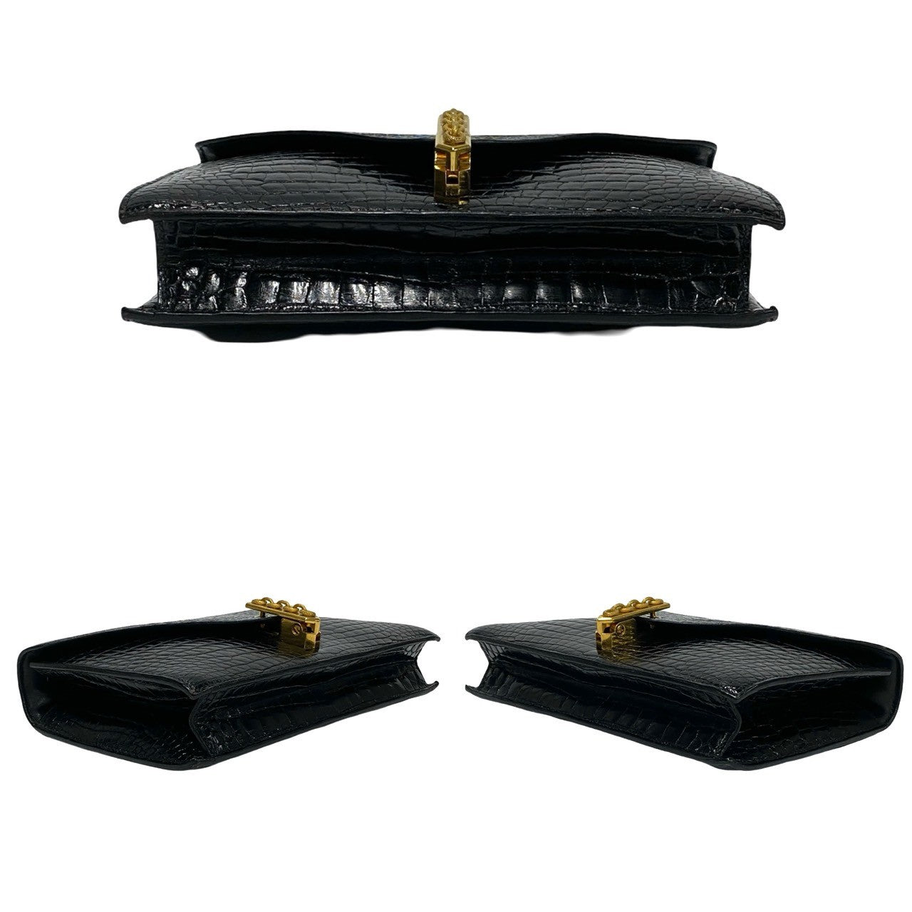 HERMES Shoulder Bag Polosus black Alcazar Women  d
