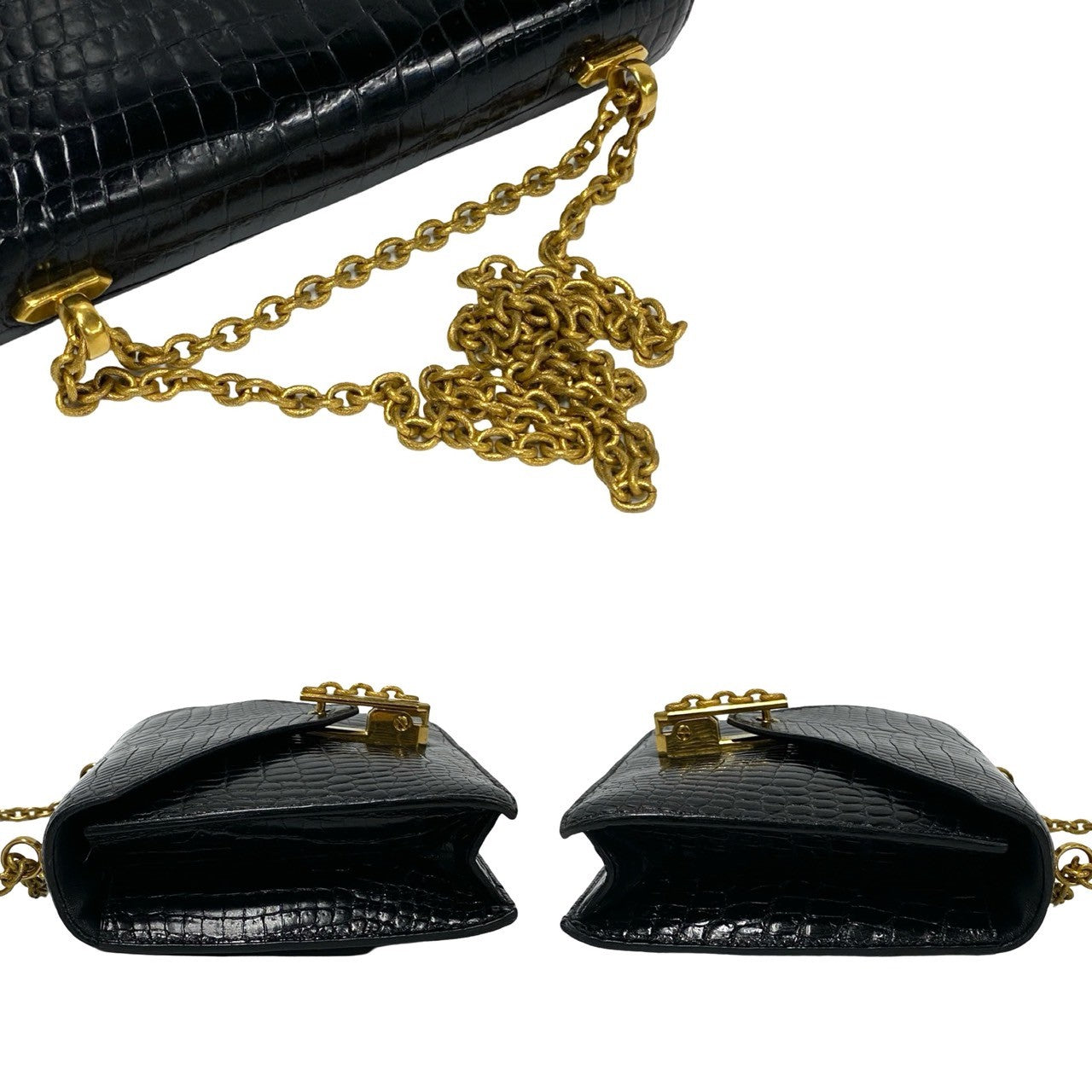 HERMES Shoulder Bag Polosus black Alcazar Women  d