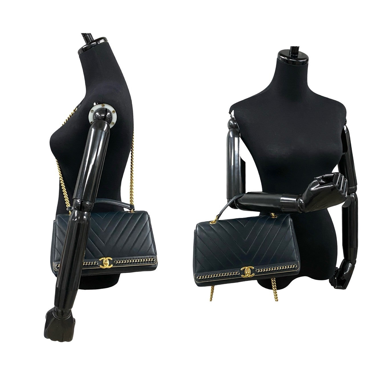 Chanel Coco Mark V Stitch Lambskin 2way Bag
