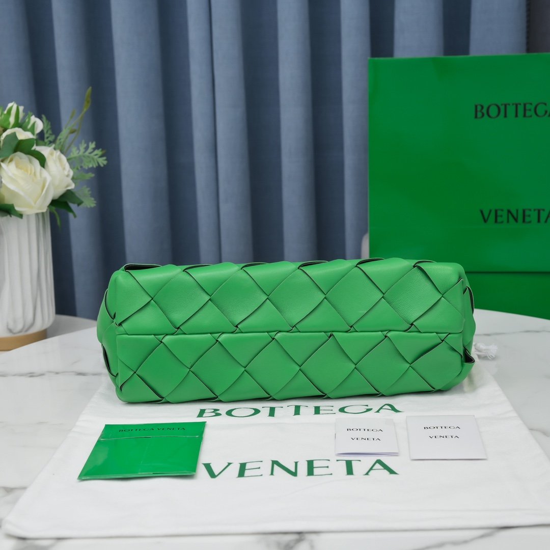 Top Quality Braided Maxi Cava Tote Bag Green, For Women, Bags 13.8in/35cm