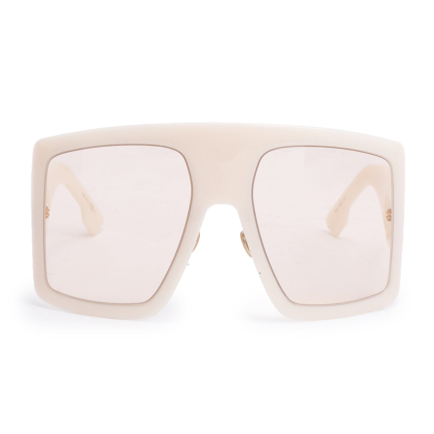 Christian Dior Pink Acetate DiorSoLight1 Oversize Shield Sunglasses