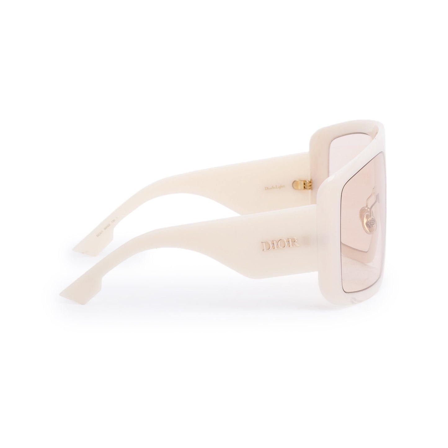 Christian Dior Pink Acetate DiorSoLight1 Oversize Shield Sunglasses