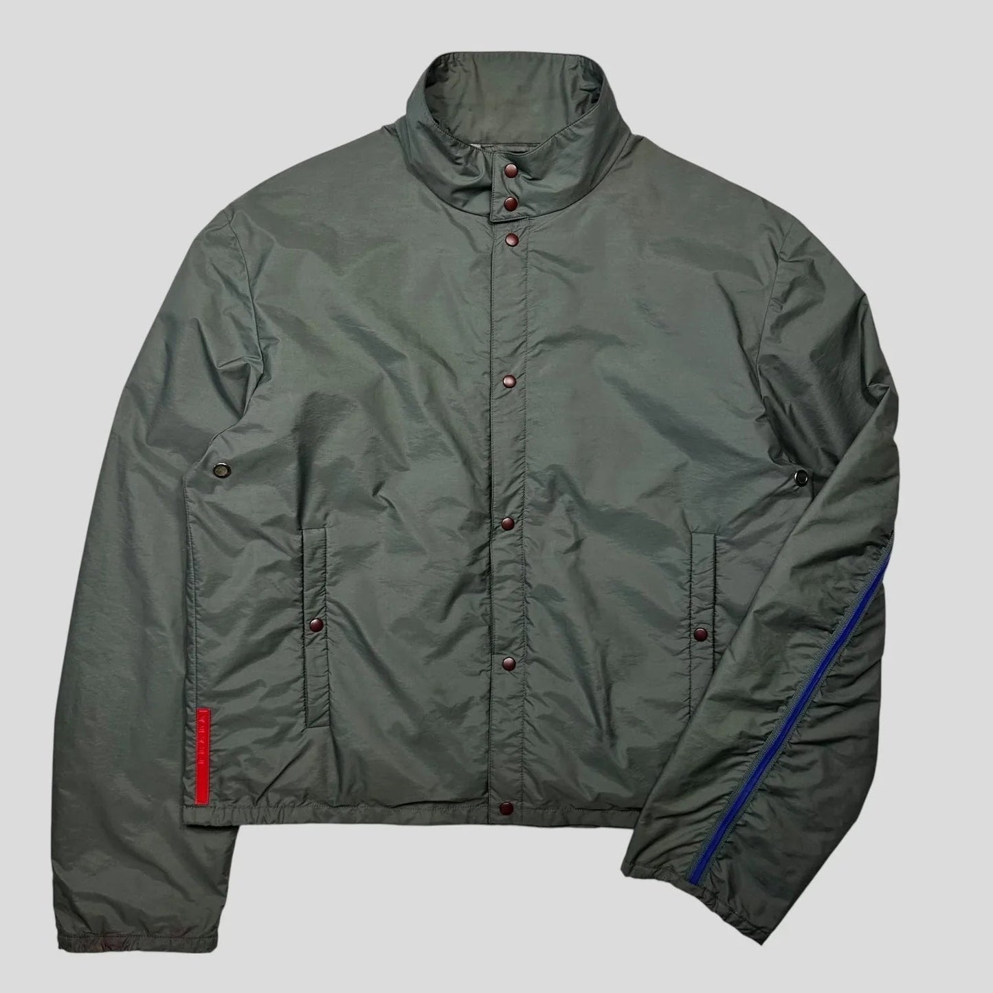 Prada Sport SS00 Gel Seam Nylon Cropped Jacket - IT50 (M)