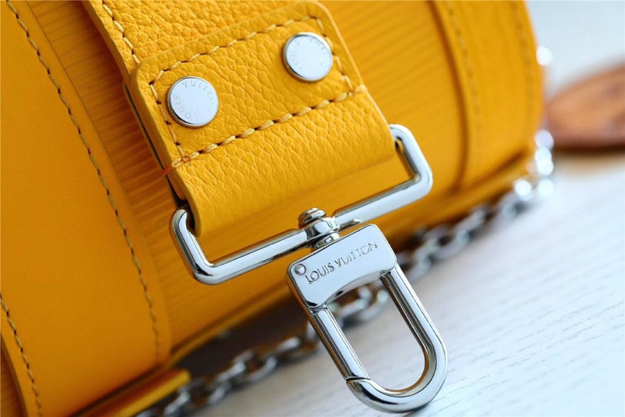 Top Quality Papillon Trunk Epi Yellow For Women, Womens Bags, Shoulder And Crossbody Bags 7.5in/19cm Top Quality 