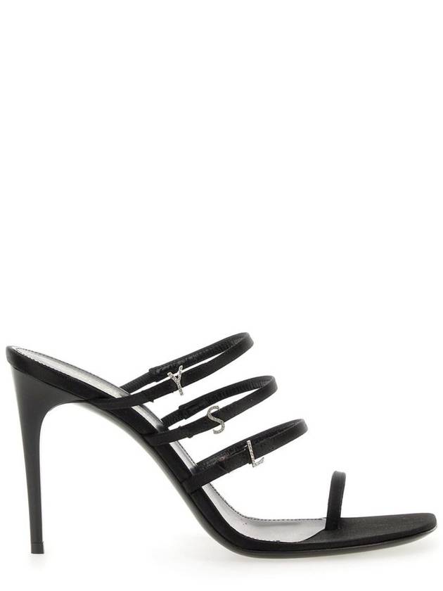 Luxury Saint Laurent Trending 2025 Sandals 7752149QNAG1000 BLACK