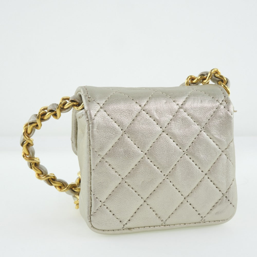 Chanel Chain Pochette Calf Shoulder Bag