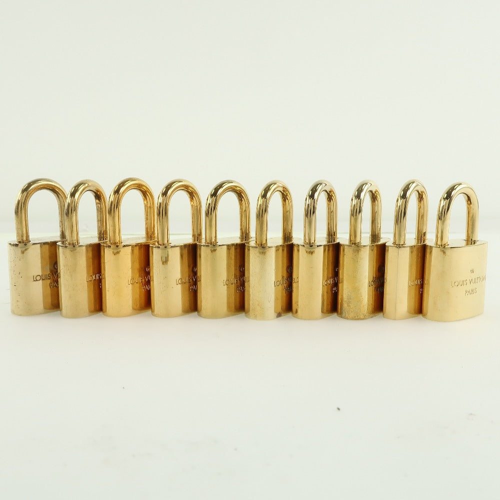 LOUIS VUITTON Cadena brass gold 10 pieces set Padlock & key Women(Unisex)  d