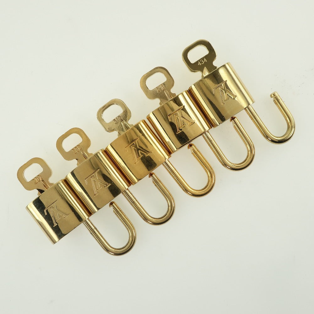 LOUIS VUITTON Cadena brass gold 10 pieces set Padlock & key Women(Unisex)  d
