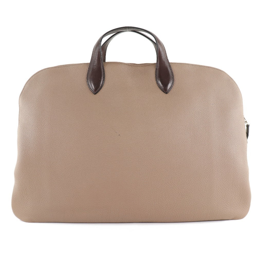 HERMES Business bag Togo Brown Edit Women  d