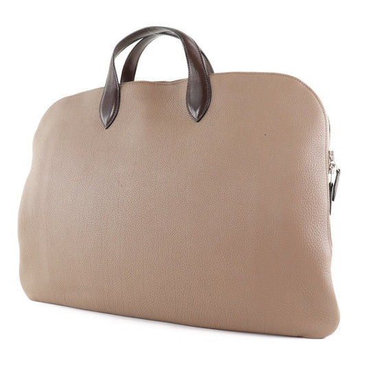HERMES Business bag Togo Brown Edit Women  d