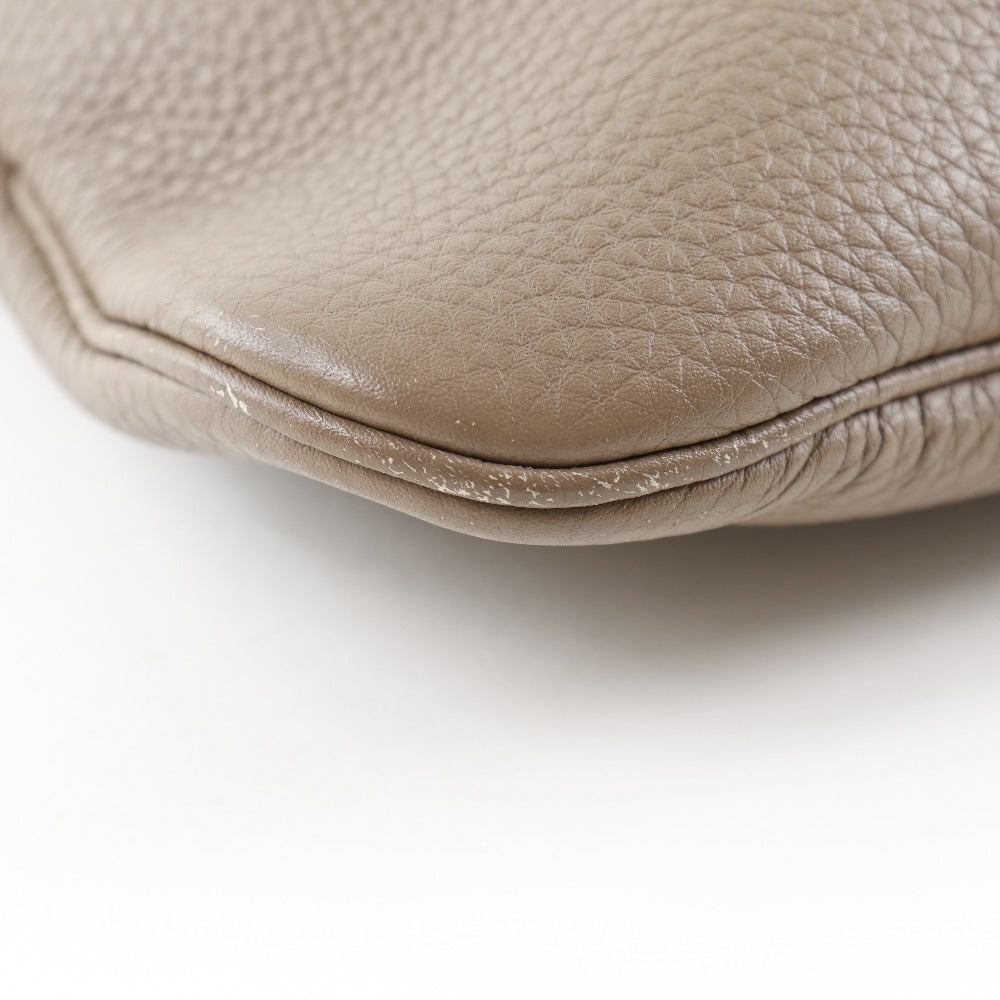 HERMES Business bag Togo Brown Edit Women  d