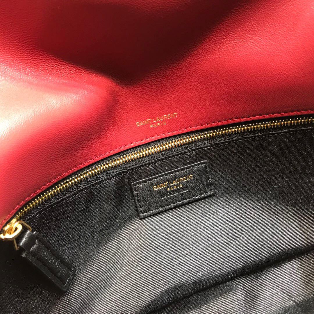 Top Quality Kate Tassel Small Shoulder Bag Red For Women 10.2in/26cm YSL 