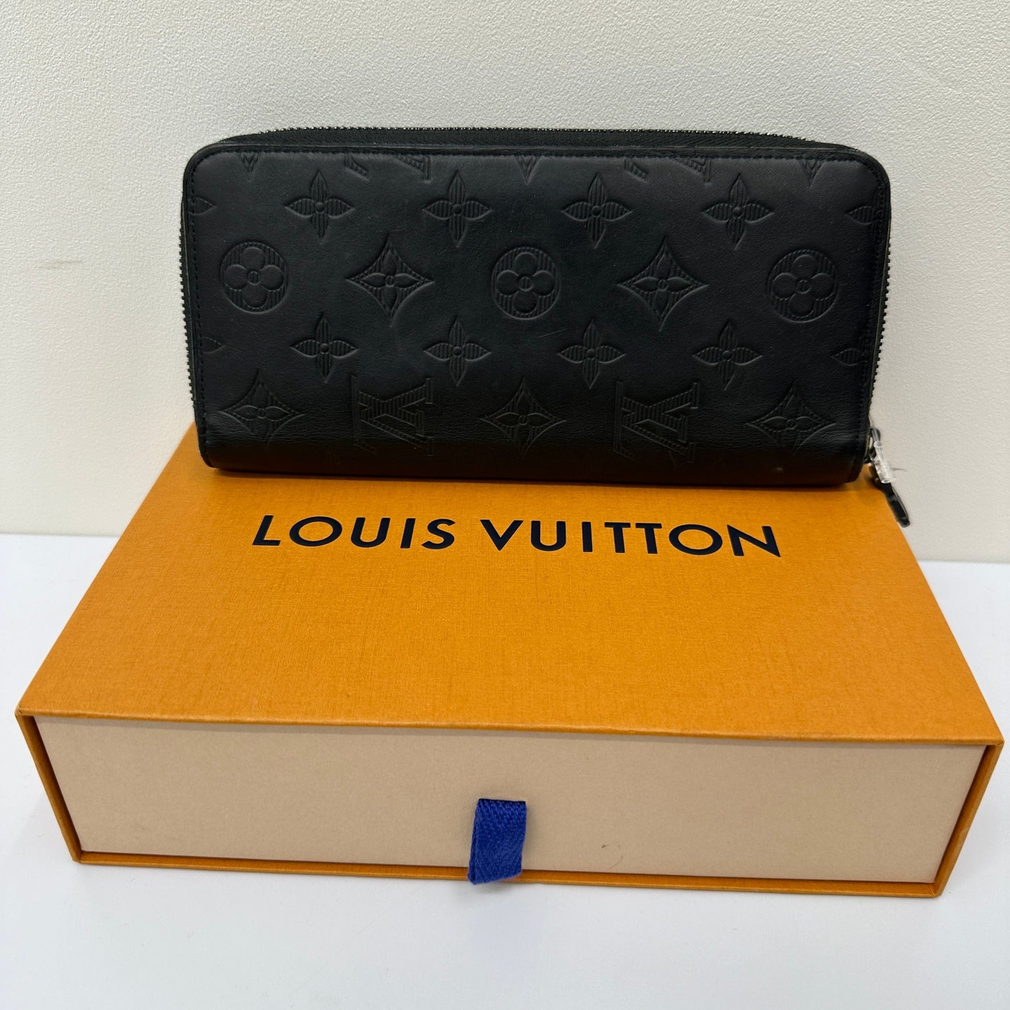 Louis Vuitton Shadow Zippy Long Wallet Vertical Black lv5524kk