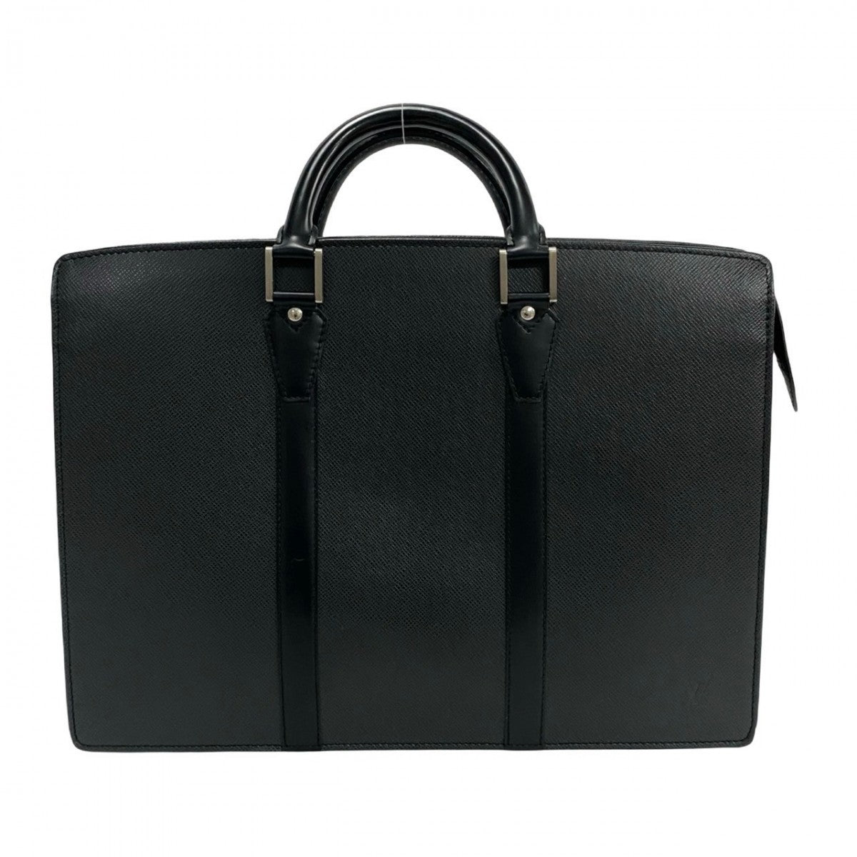 LOUIS VUITTON Business bag Taiga black Taiga Porto Documan Rozan mens  d