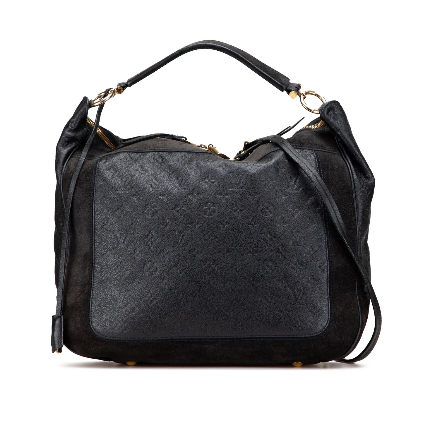 Blue Louis Vuitton Monogram Empreinte Audacie  GM Satchel
