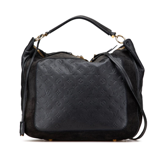 Blue Louis Vuitton Monogram Empreinte Audacie  GM Satchel