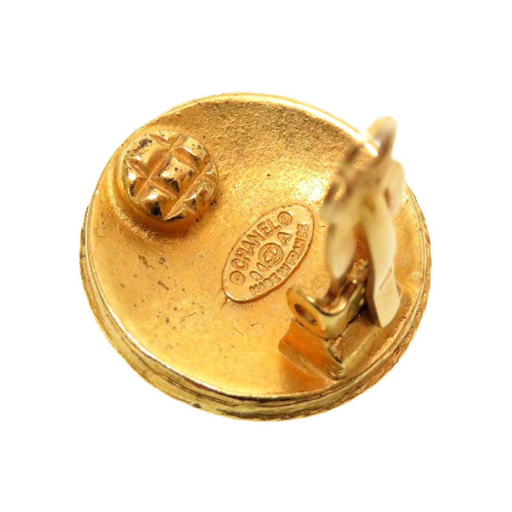 CHANEL Earring metal gold   COCO Mark Women