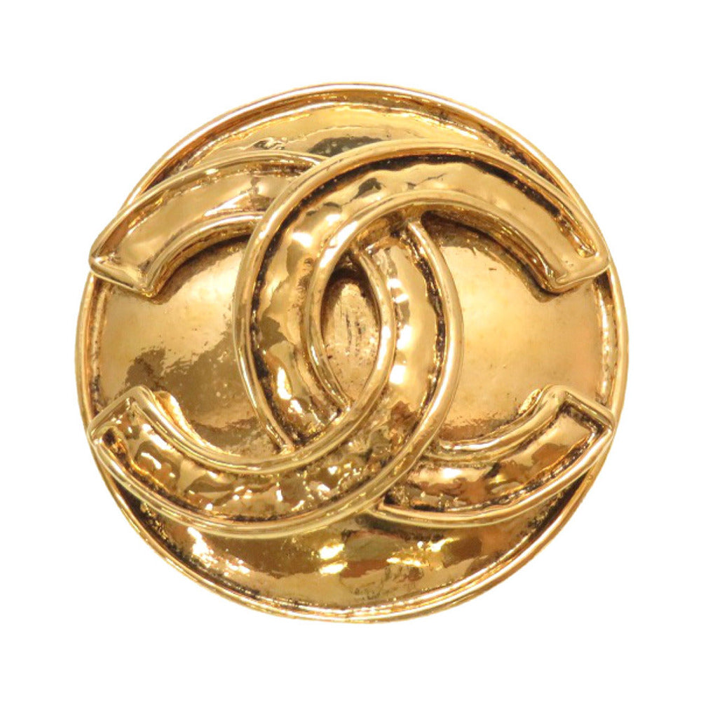 CHANEL Brooch metal gold COCO Mark   Women