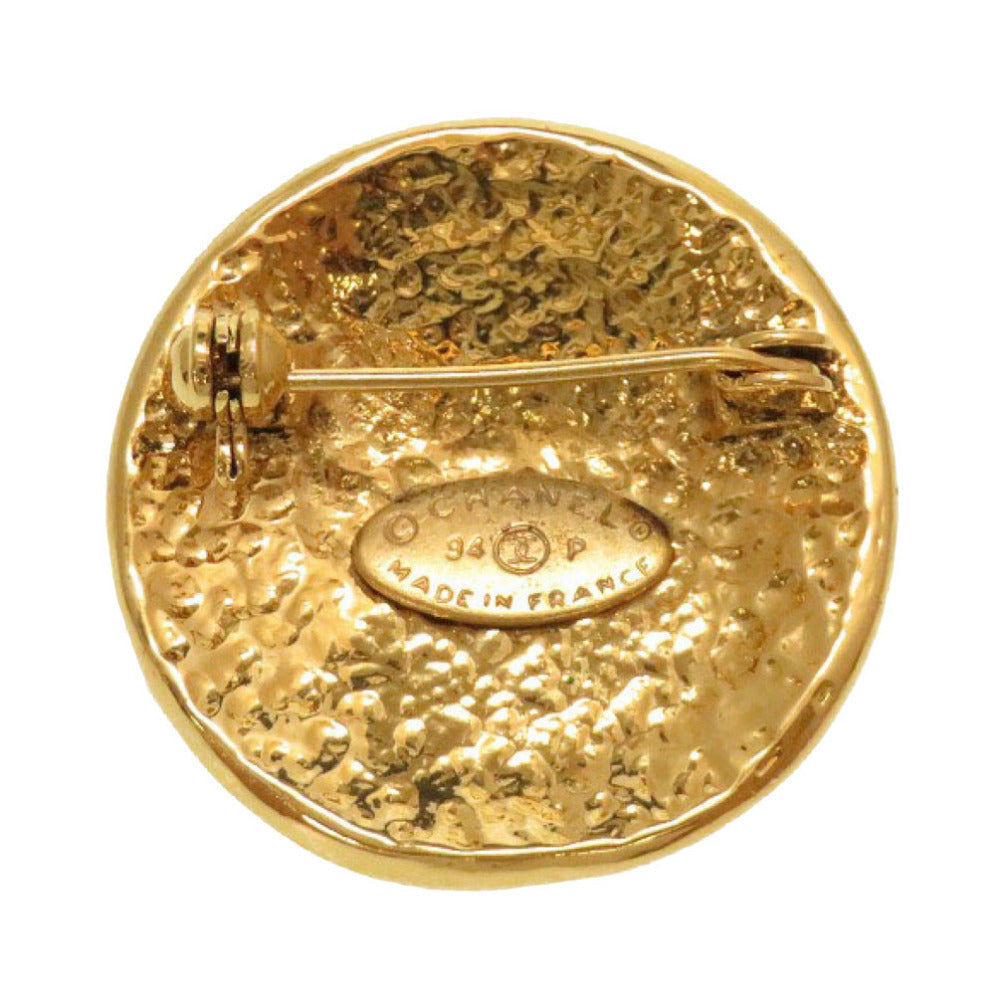 CHANEL Brooch metal gold COCO Mark   Women
