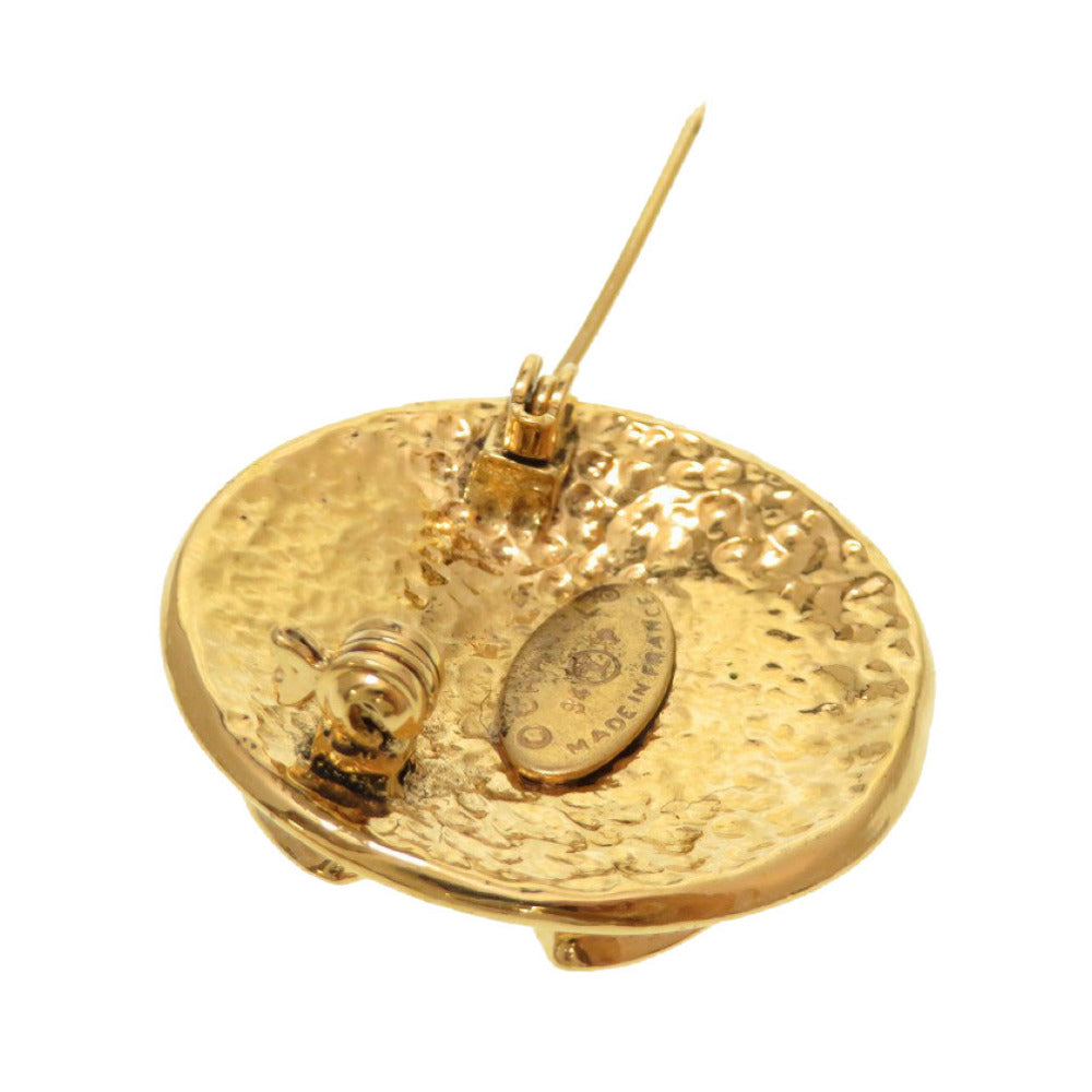 CHANEL Brooch metal gold COCO Mark   Women