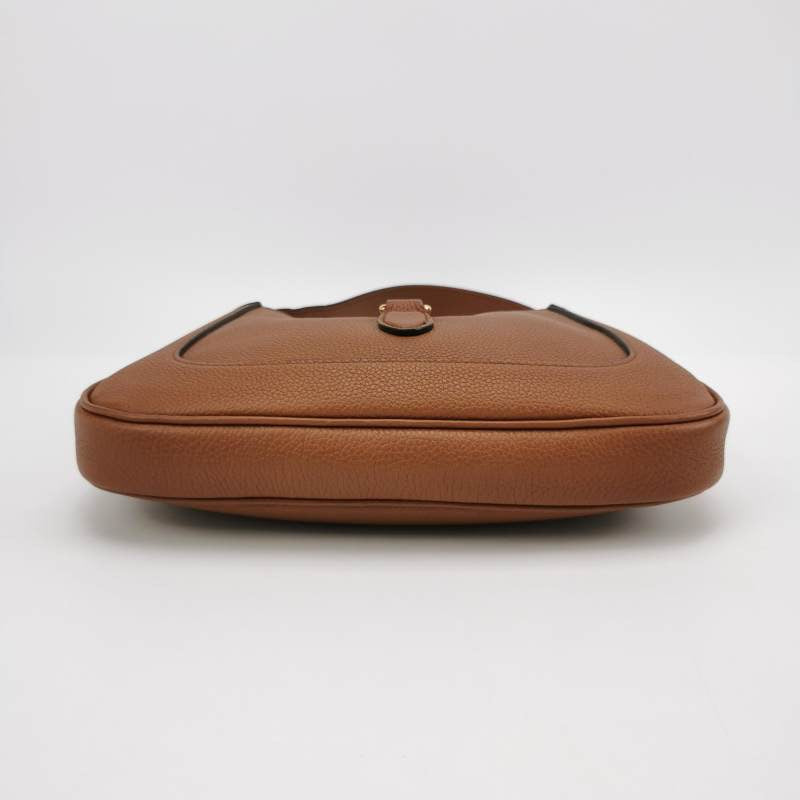 Gucci Jackie 1961 Tan Brown Pebbled Leather Bag Small