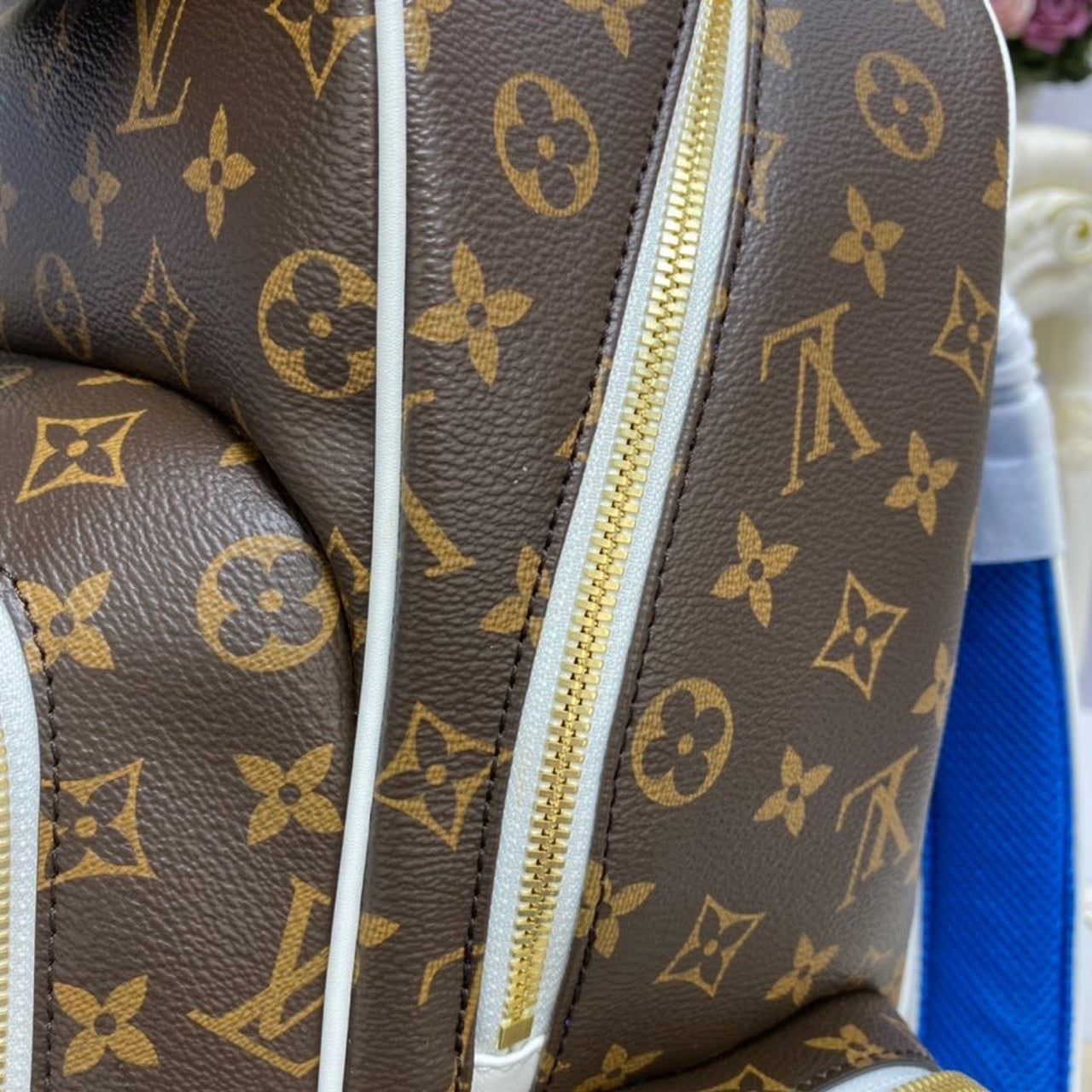 Top Quality x NBA New Backpack Monogram Canvas By Virgil Abloh For Men, Bags 15.7in/40cm Top Quality M45581