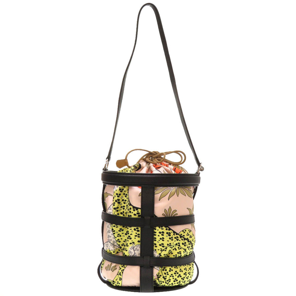 HERMES Shoulder Bag Epsom black Muzaldine Women  d