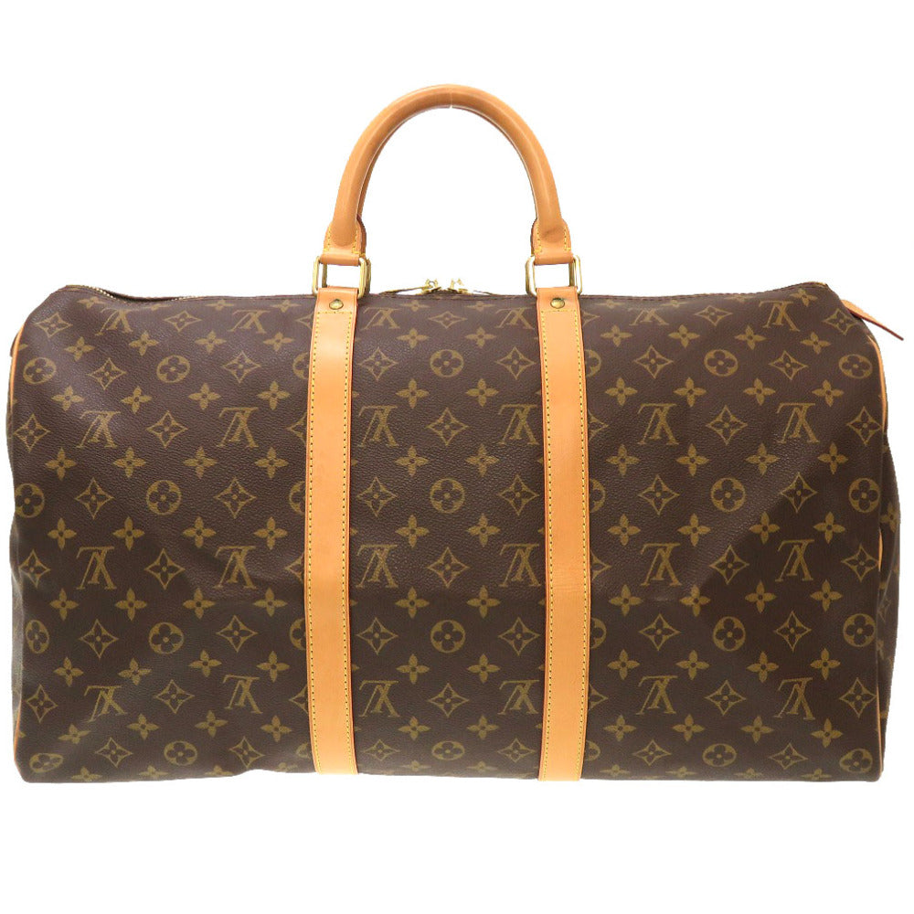 LOUIS VUITTON Boston Duffel bag M41426 Monogram canvas Brown Monogram Keepall 50 mens  d
