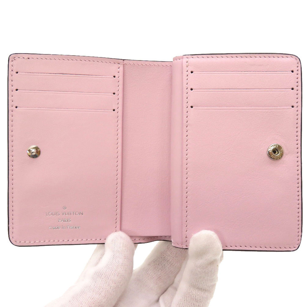 LOUIS VUITTON Bifold Wallet M80629 Monogram Mahina rose jasmine Monogram Mahina Portefeuille Claire Women  d