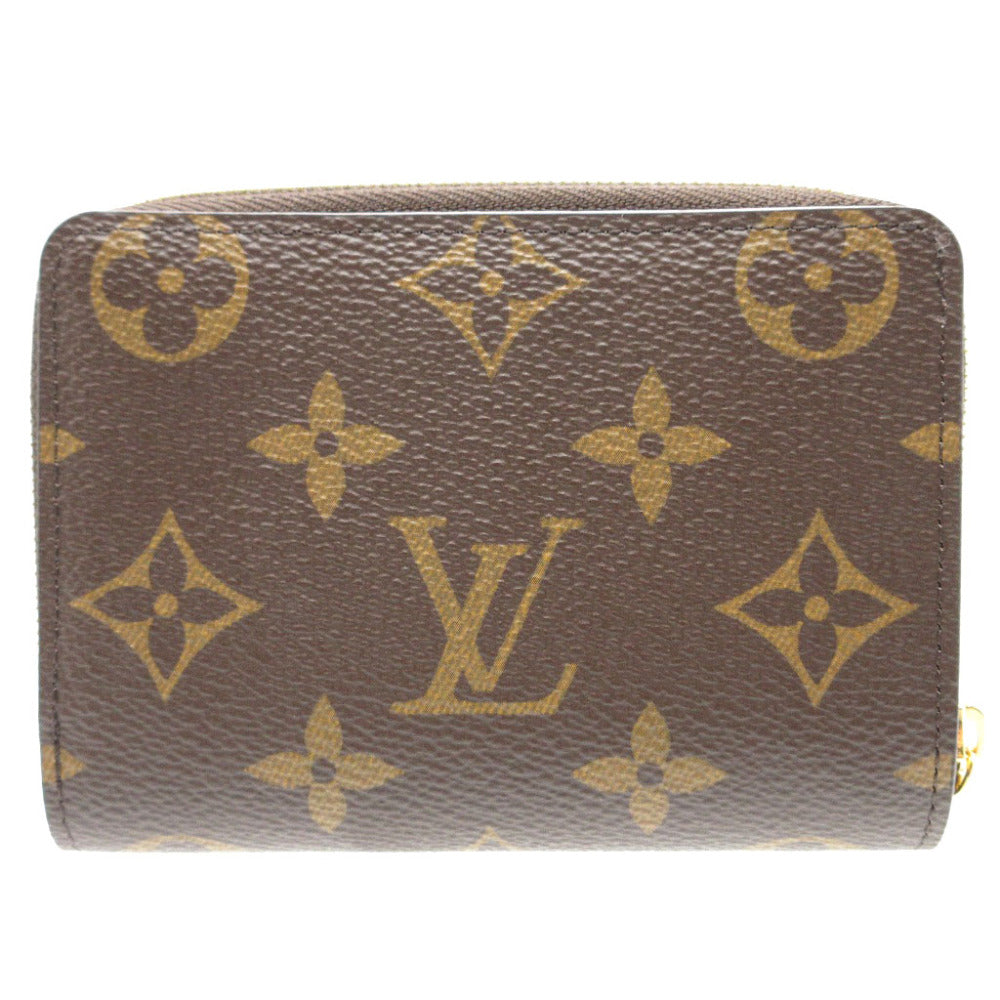 LOUIS VUITTON Bifold Wallet M81461 Monogram canvas Brown Compact wallet Monogram reverse Portefeuille Lou Women  d