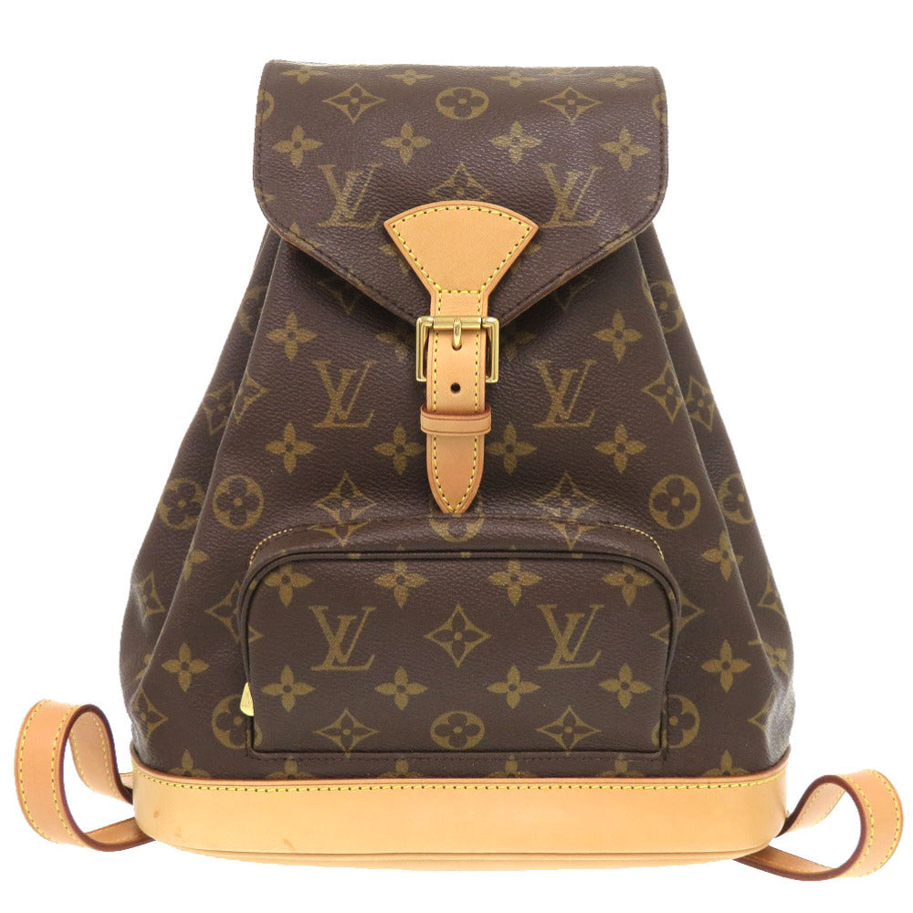 LOUIS VUITTON Backpack M51136 Monogram canvas Brown Monogram MontsourisMM Women  d