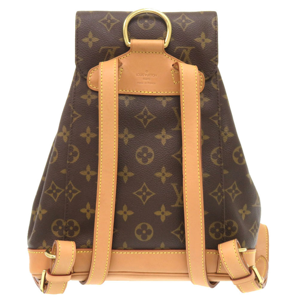 LOUIS VUITTON Backpack M51136 Monogram canvas Brown Monogram MontsourisMM Women  d
