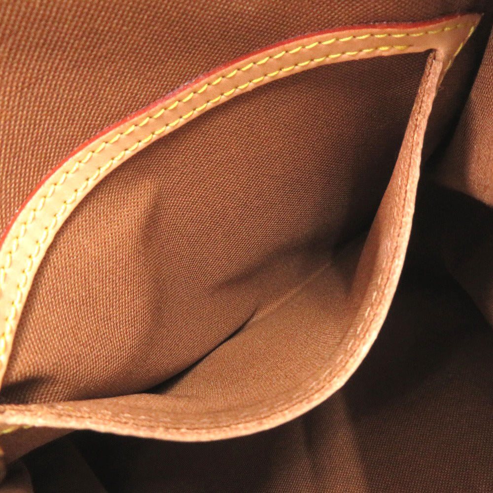 LOUIS VUITTON Backpack M51136 Monogram canvas Brown Monogram MontsourisMM Women  d