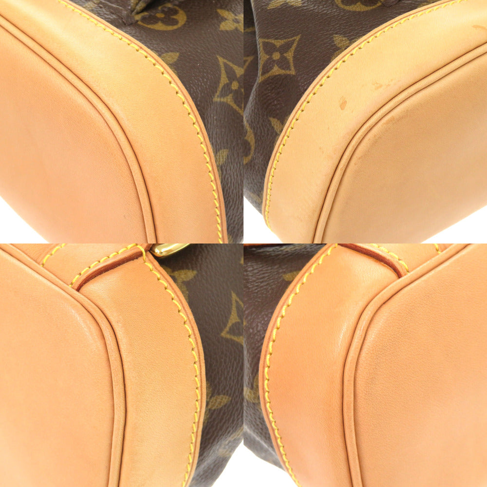LOUIS VUITTON Backpack M51136 Monogram canvas Brown Monogram MontsourisMM Women  d