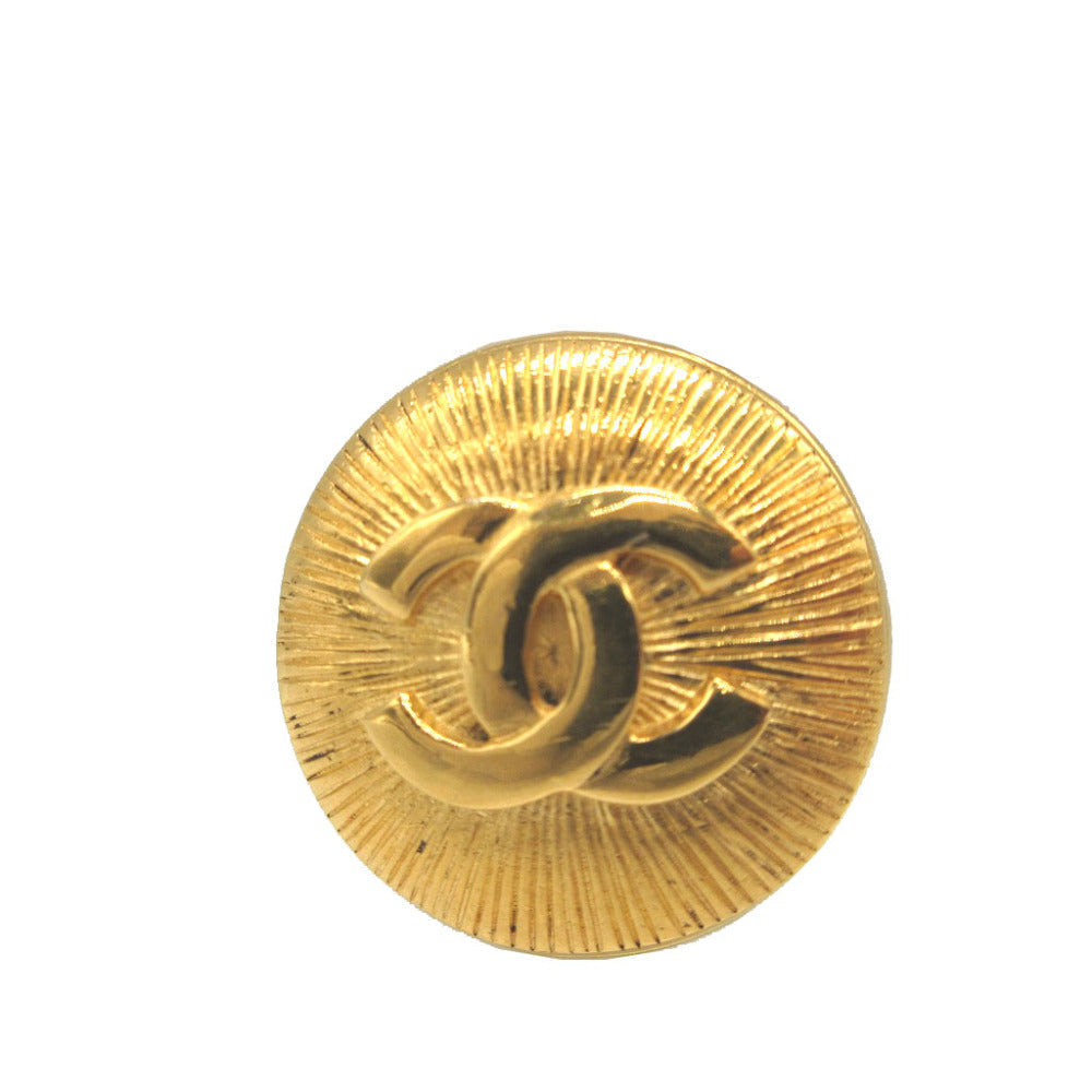 CHANEL Brooch metal gold COCO Mark   Women