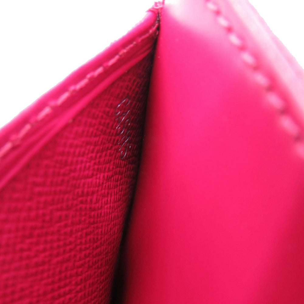 LOUIS VUITTON Card Case M60327 Epi Leather Fuchsia Epi Porte Cartes Simple Women  d