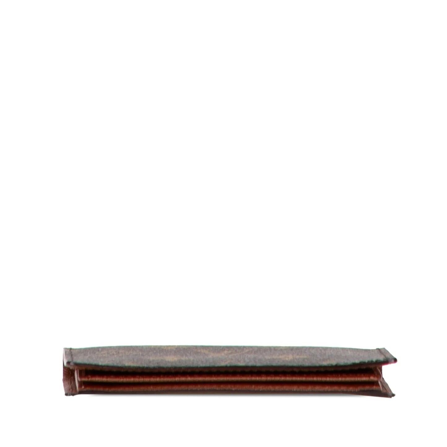 Brown Louis Vuitton Monogram Card Holder