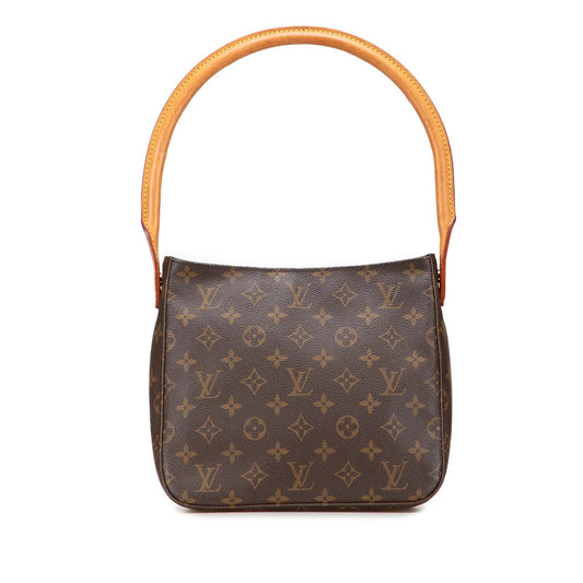 Brown Louis Vuitton Monogram Looping MM Shoulder Bag