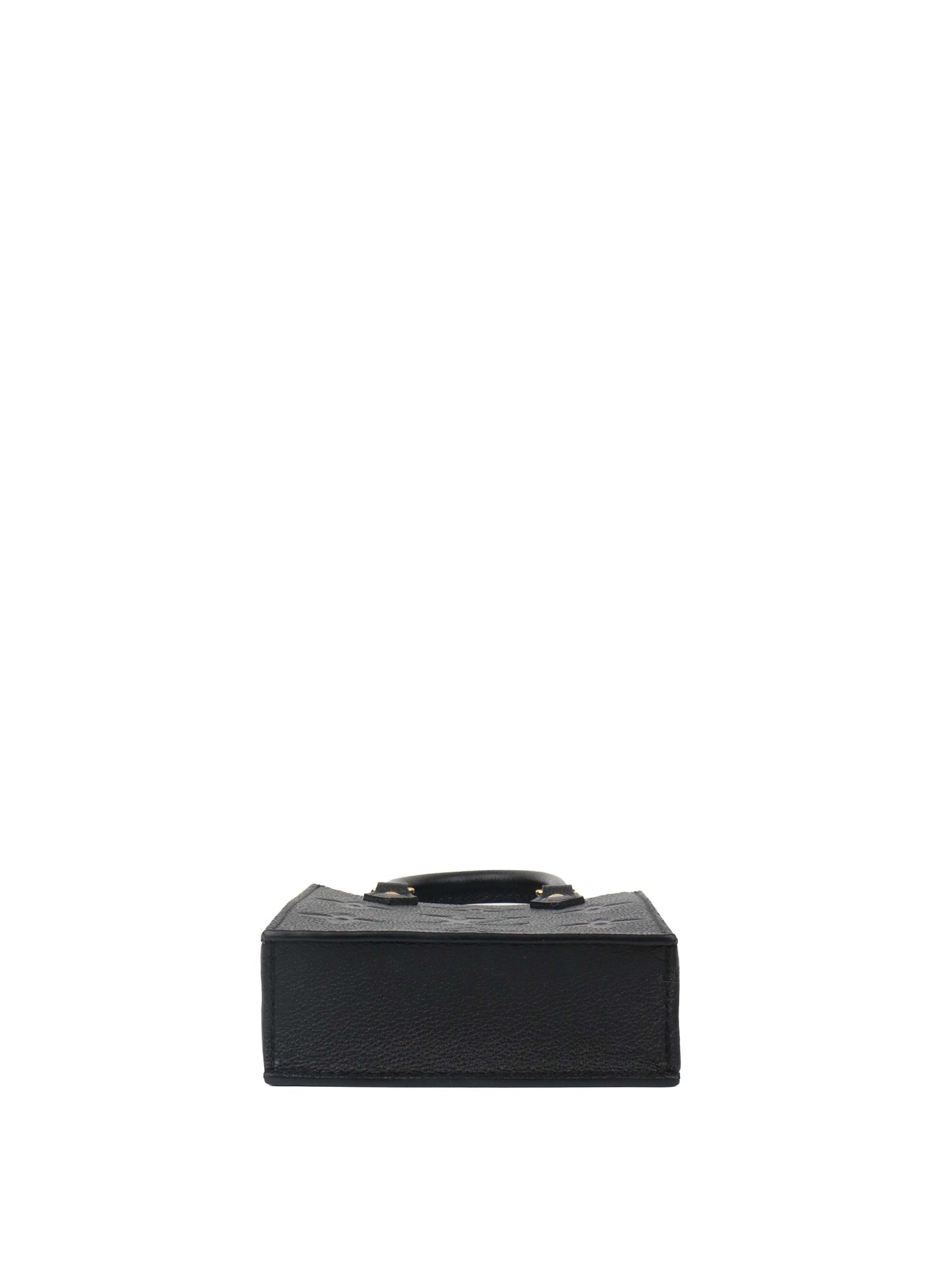 Louis Vuitton Black Mini Sac Plat.