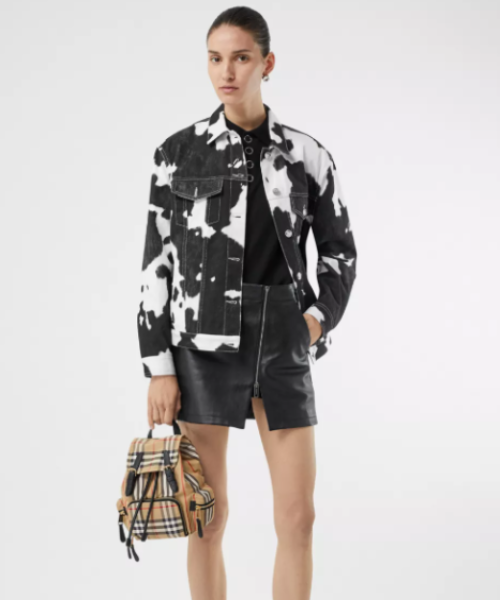 Burberry The Small Rucksack in   Checkers