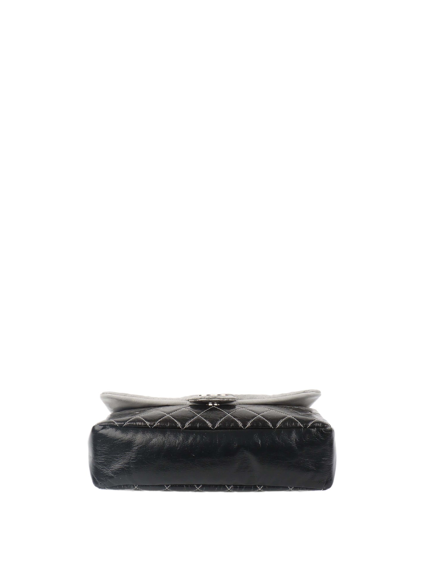 Chanel Melrose Degrade Jumbo Flap Bag SHW