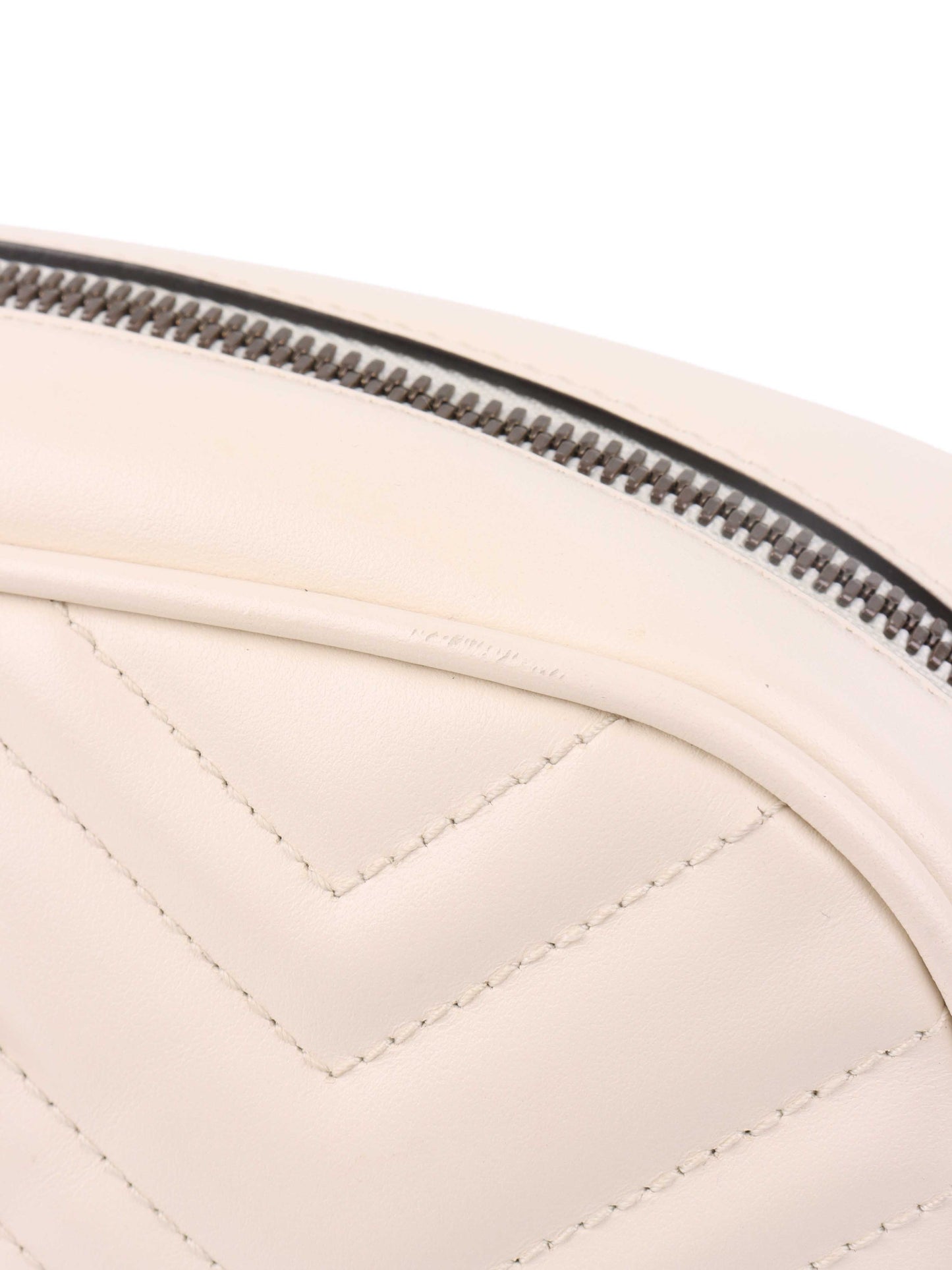 Gucci Small White Marmont Camera Bag