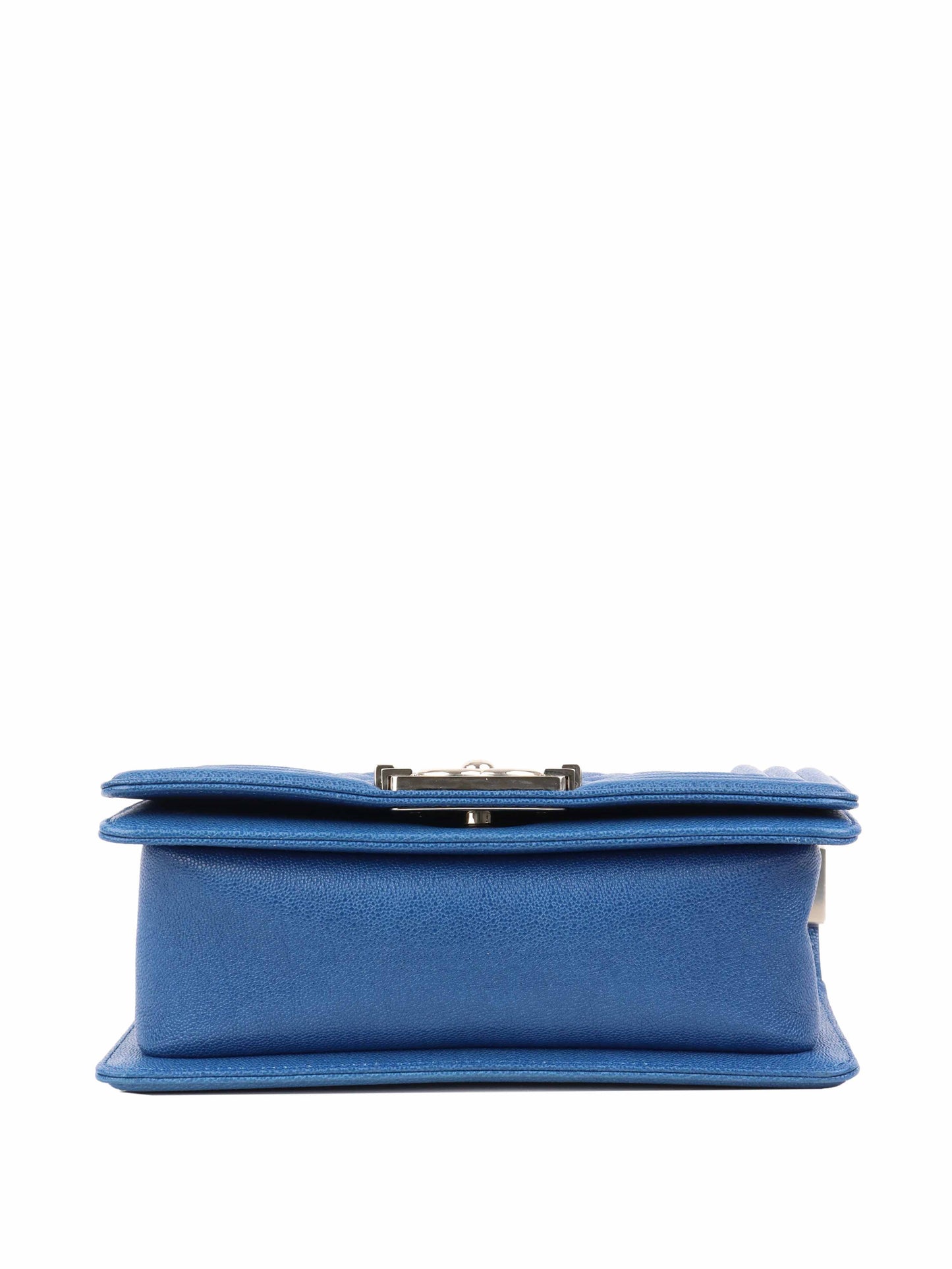 Chanel Blue Small Boy Bag.